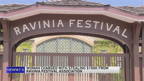 Former Ravinia Festival employee charged with forging checks, stealing over $110K
