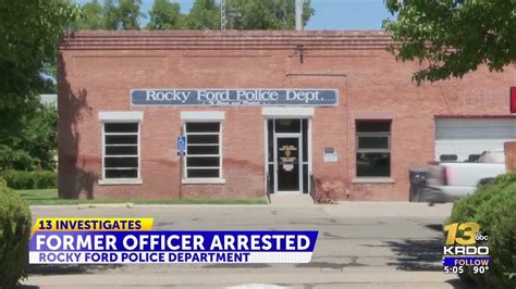 Former Rocky Ford police officer arrested for allegedly stealing guns
