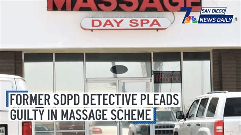 Former SDPD detective pleads guilty to running illicit massage businesses