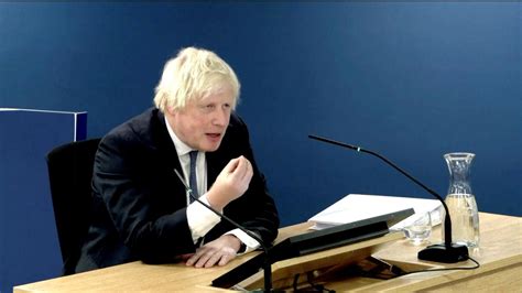 Former UK leader Boris Johnson defends efforts to balance health and economy at COVID-19 inquiry