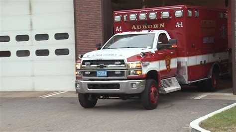 Former patient willed $500,000 to Auburn Fire Department for new ambulance, equipment
