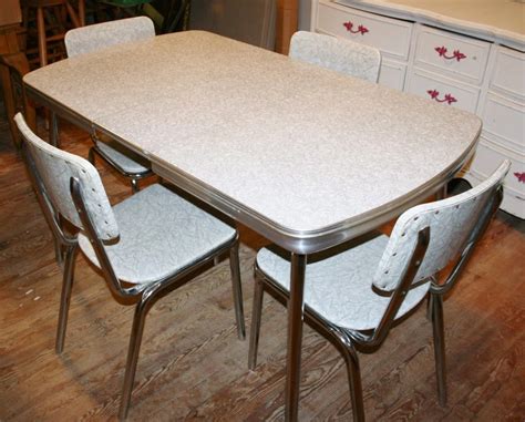 Formica Table Grey And White Value