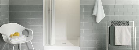 Formica shower walls. .  ...