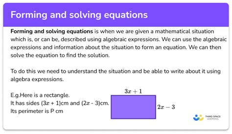 Forming Equations – Westie