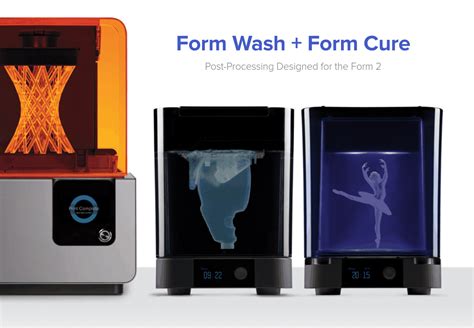 Formlabs announces Form Wash and Form Cure postprocessing machines at