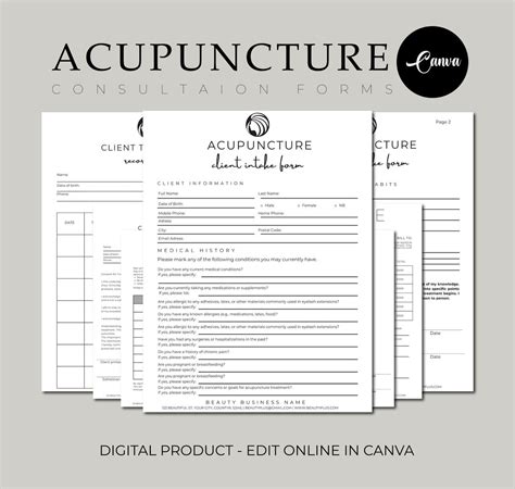 Forms INTEGRATION ACUPUNCTURE
