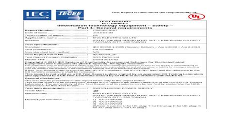 Forms and documents IEC