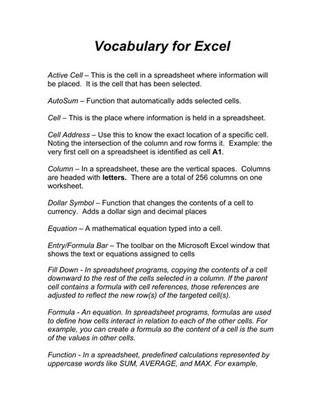 Formula Reference Cell A1 From Alpha Worksheet Printable Word Searches