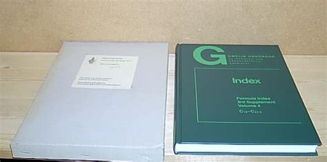 Formula index for 3rd supplement vols 1 4 gmelin handbook. - De impact van de europese unie.
