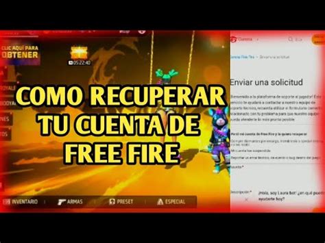Formulario de garena free fire.  &iquest;C&oacute;mo mantengo mi cuenta de Free Fire segura? &i...