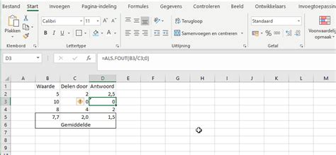 Formulefouten in Excel wanneer het lijstscheidingsteken niet juist …