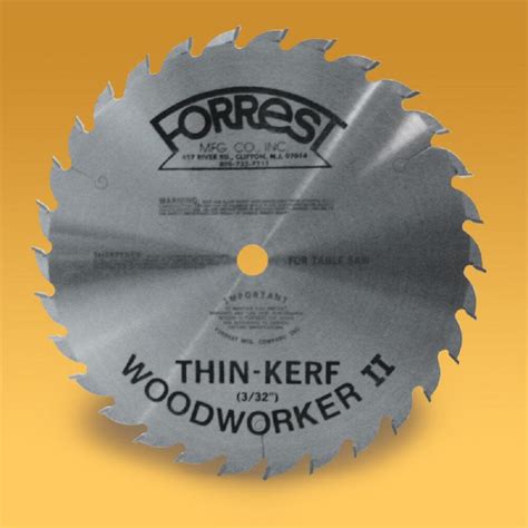 Forrest Woodworker II 10In x 40T Blade - Acme Tools