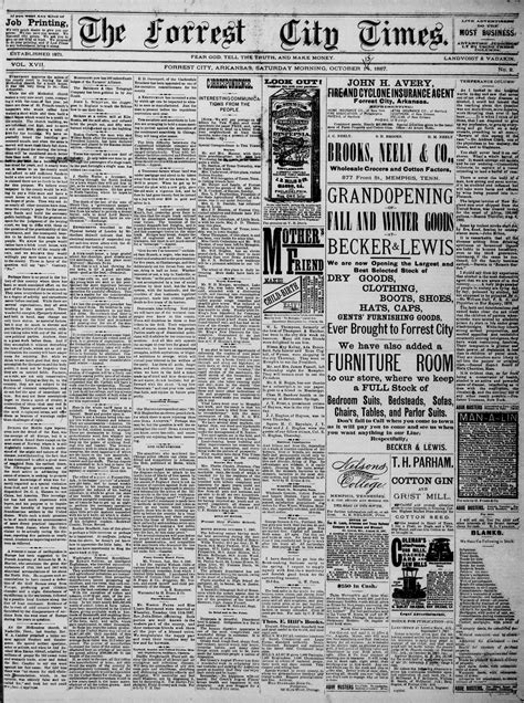 Forrest city newspaper. &rdquo; &ldquo;Forrest&rdquo; is wrong in that context, but it ...