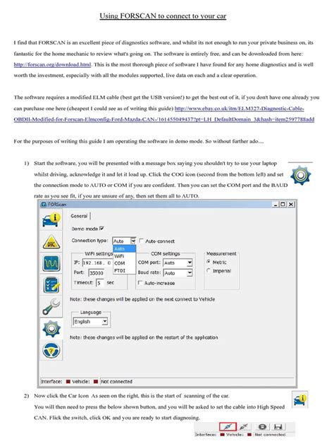 Forscan guide. 3.  This guide walks you through everything &mdash; from...