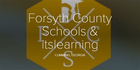 Forsyth county itslearning. Things To Know About Forsyth county itslearning. 