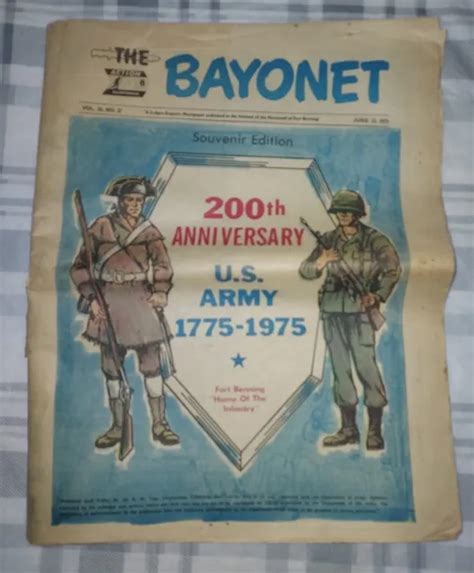 Fort Benning Bayonet Camp Newspapers FIVE(5) Lot Still in …