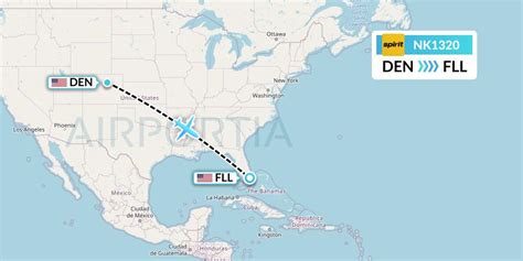 The total flight duration from Fort Lauderdale, FL to Denver, CO is 3 hours, 56 minutes. This is the average in-air flight time (wheels up to wheels down on the runway) based on actual flights taken over the past year, including routes like FLL to DEN. It covers the entire time on a typical commercial flight including take-off and landing..