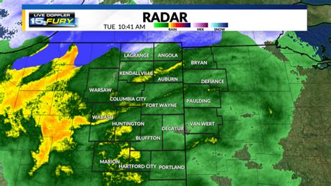 FORT WAYNE, Ind. (WFFT) — Rain is in the forecast this week, and if you're trying to track the rain on the Fox 55 Severe Weather Center app, you won't see a thing. The doppler radar operated by the National Weather Service of Northern Indiana will be down beginning March 16.. 
