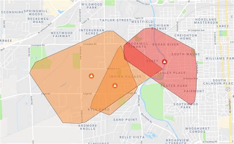 Aug 6, 2021 · The outages began just before 6 a.m., according to I&M's website. FORT WAYNE, Ind. (WANE) – Power has been restored after nearly 1,900 Indiana Michigan Power customers were without power near ... . 