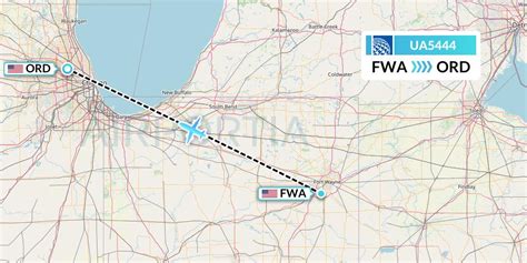 Fort wayne to chicago. The total straight line flight distance from Fort Wayne, IN to Chicago, IL is 140 miles. This is equivalent to 226 kilometers or 122 nautical miles. Your trip begins in Fort Wayne, Indiana. It ends in Chicago, Illinois. Your flight direction from Fort Wayne, IN to Chicago, IL is Northwest (-66 degrees from North). 