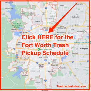 Fort worth large trash pickup. April 17, 2021. The City of Fort Mitchell and Best Way Disposal will hold its annual LARGE Item Pickup Day on Saturday, April 17, 2021. – This is a city-wide, one-day collection. – Place items at the curb the night prior on Friday. This day is NOT to be used for regular trash disposal. All mattresses and upholstered furniture should be ... 
