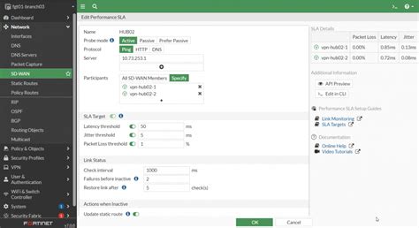Fortigate performance tuning.  These protocols are used to measure the performance of the...