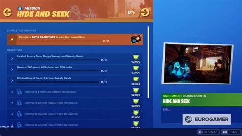 Fortnite Hide and Seek Challenges list for Week 6 