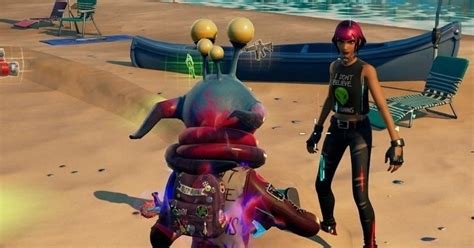 Fortnite How to get infected by an Alien Parasite and talk to Sunny explained 