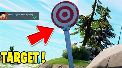 Fortnite How to shoot targets while ziplining