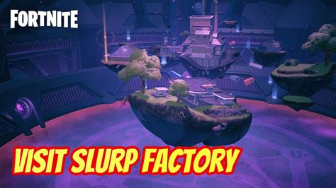Fortnite How to visit Slurp Factory inside the Mothership explained 