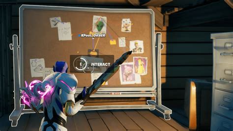 Fortnite Legendary Quest - Interact With Bunker Jonesy