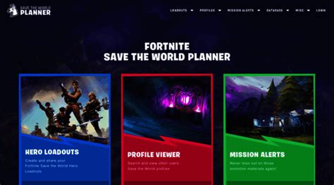 Fortnite Save the World Planner - STW Planner