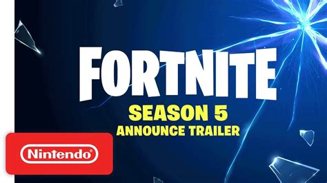 Fortnite Season 5 Announcement Trailer - Nintendo Switch