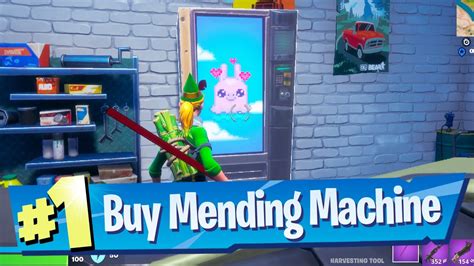 Fortnite Where to Purchase From a Mending Machine