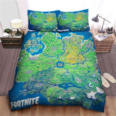 Fortnite Bed Sheets and Comforter Set Tote Bag Queen Kids 
