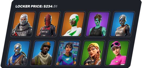 Fortnite locker checker price. .  ...