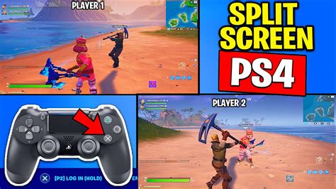 Fortnite split screen pc ps4. .
