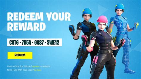 C2C9XZTWJ64035S0. The free Fortnite Wildcat pores and skin codes above are on a first-come-first-serve foundation. In case you can't redeem a number of codes above, it may be as a consequence of a number of causes. Firstly, the code might need already been redeemed by another person. If that's the case, you possibly can attempt utilizing .... 