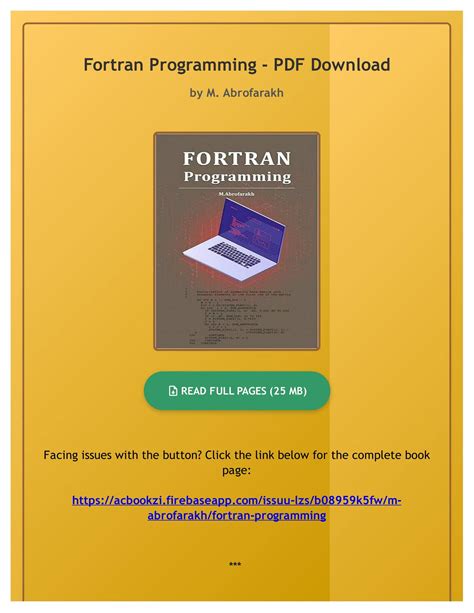Download Fortran Programming By M Abrofarakh