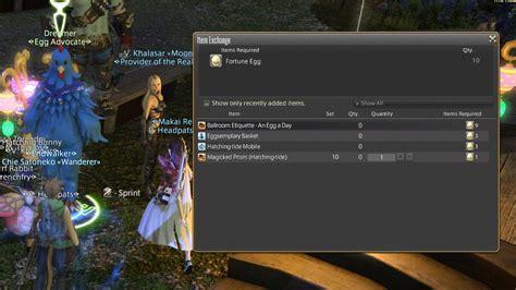 Fortune egg ffxiv. Fortune Egg. Item#36811. Fortune Egg MARKET PROHIBITED UNTRADABLE. Seasonal Miscellany. Item. Patch 6.1. Description: A plain white Archon egg believed to bring its bearer good luck for as long as it remains uncracked. 