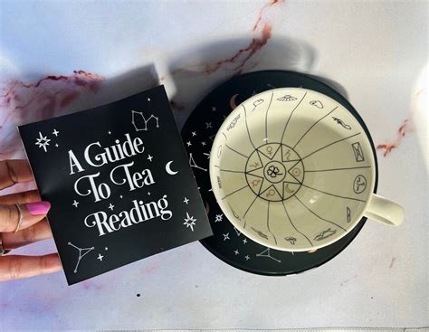 Fortune telling tea cup instructions. Reading usually starts at the outer edge ...