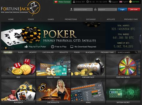 FortuneJack Bitcoin casino Australia