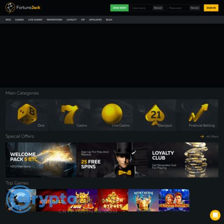 FortuneJack bitcoin casino Canada