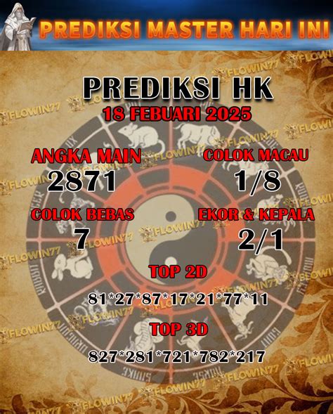Forum prediksi para master togel. Hari ini hongkong 2019 6d. Pengeluaran togel taiwan.