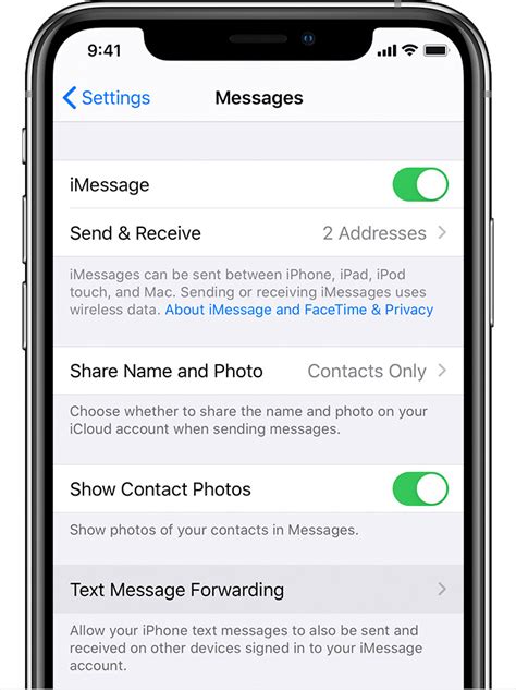 Forward SMS/MMS text messages from your iPhone to your Mac or iPad