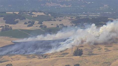 Forward progress stopped on 66-acre fire in South Bay