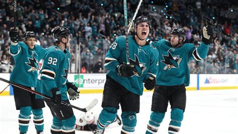 Forward who just signed a contract with the Sharks assists on game-winning goal