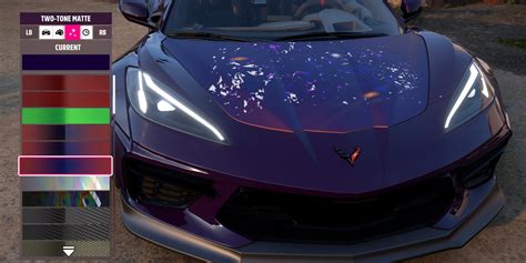 Forza horizon 5 paint codes. You can get a hex code from Forza and translate it over to HSB/RGB values, it's how we used to make colour code documents back on FM2-FM4 and I did the same a little bit on Horizon 2 Reply reply More replies 