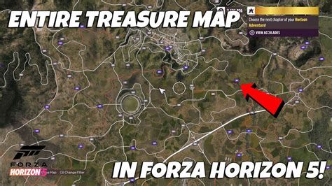 Forza horizon 5 treasure map
