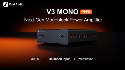 Fosi audio youtube.  Fosi V3 Mono KickStarter https://fosiaudio-inc.  J...